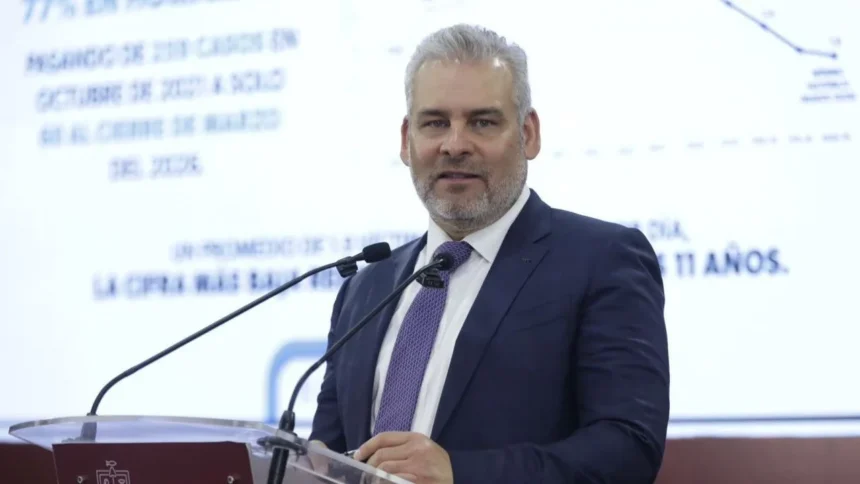 Homicidios en Michoacán bajan 77% y marcan nivel más bajo en 11 años