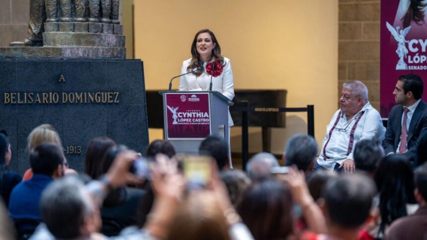 Cynthia López Castro presenta reformas y busca alcaldía Cuauhtémoc
