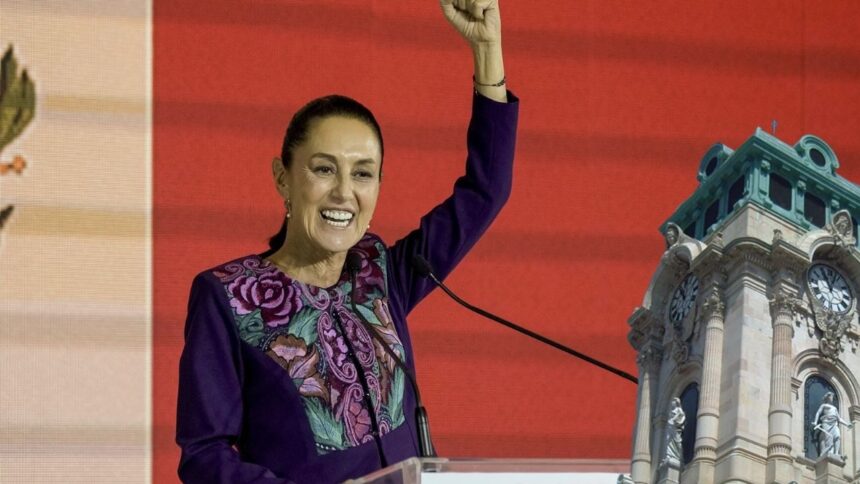 Morena organiza acto masivo en Pachuca por informe de Sheinbaum
