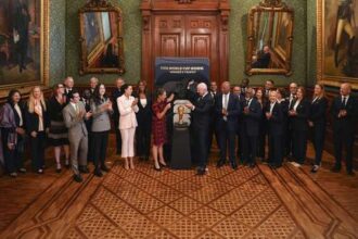 Sheinbaum recibe a Infantino en CDMX antes del Mundial 2026