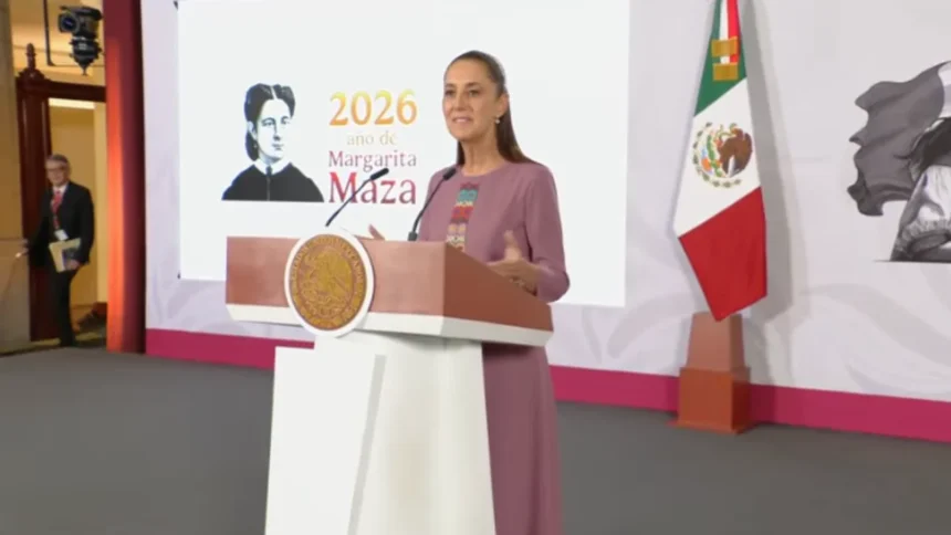 Claudia Sheinbaum celebra su cumpleaños 64 en Palacio Nacional
