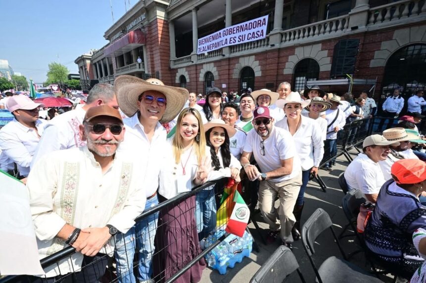 Diputados mexiquenses respaldan informe de Sheinbaum en Tlalnepantla