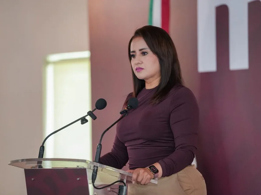 Gladyz Butanda respalda proceso de encuesta de Morena en Michoacán