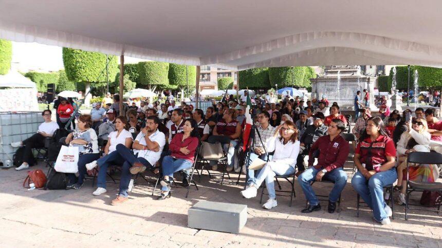 Morena promueve participación política de mujeres en San Juan del Río