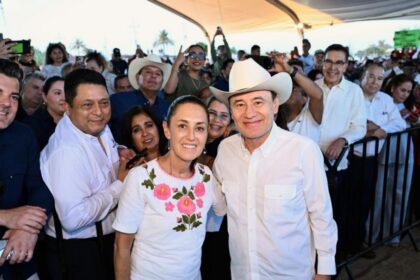 Durazo y Sheinbaum anuncian inversión histórica en Cajeme