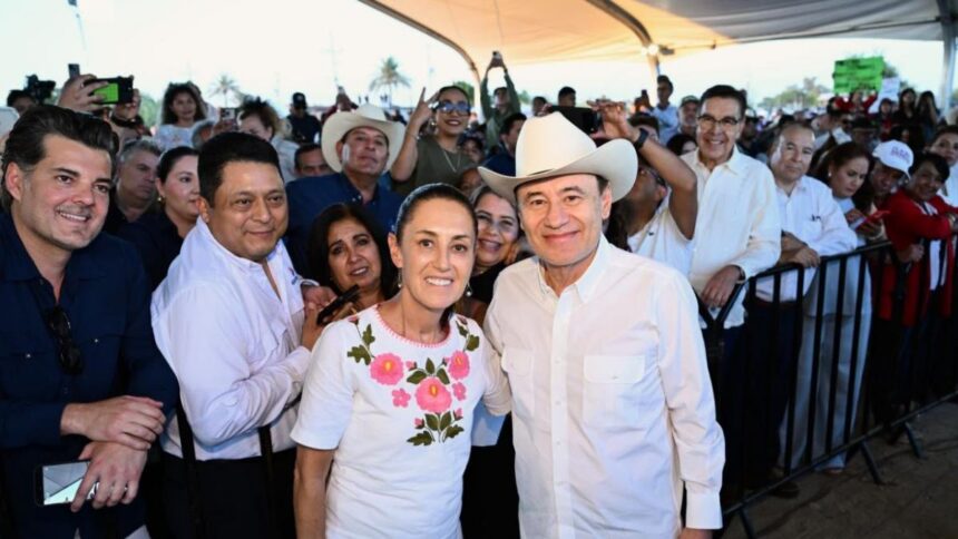Durazo y Sheinbaum anuncian inversión histórica en Cajeme
