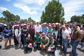 Chedraui, Sheinbaum y Armenta lideran reforestación en Puebla