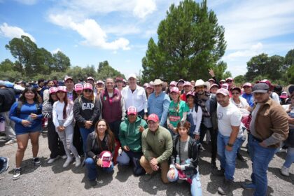 Chedraui, Sheinbaum y Armenta lideran reforestación en Puebla
