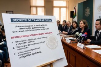 Sheinbaum prepara decreto de transparencia con límites por seguridad
