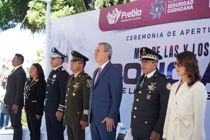Pepe Chedraui inaugura Mes de las y los Policías en Puebla