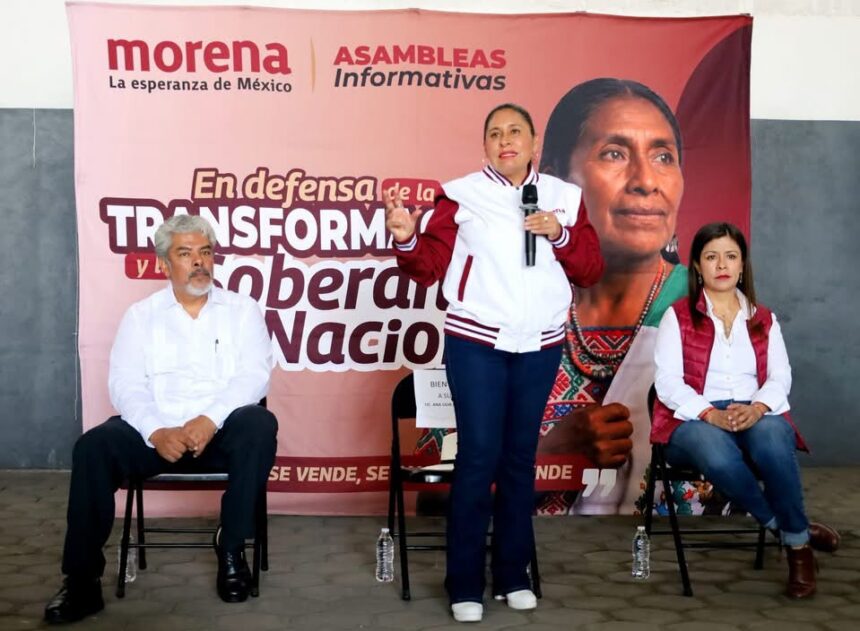 Ana Lilia Rivera lidera preferencia en Morena para Tlaxcala 2027