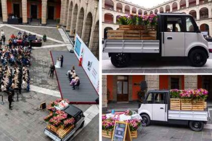 Presentan Olinia 2, miniauto eléctrico mexicano para 2027