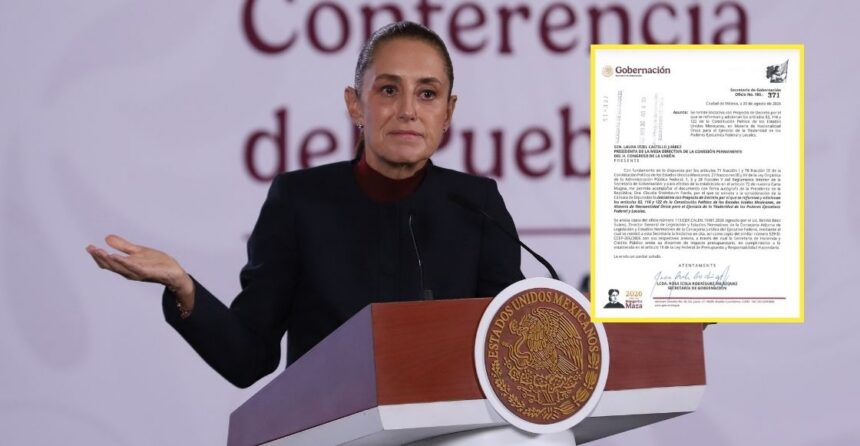 Sheinbaum propone exigir nacionalidad única a presidentes y gobernadores
