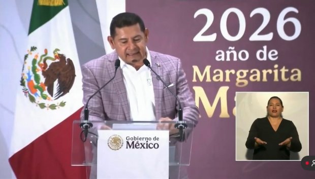 Armenta reconoce apoyo de Claudia Sheinbaum a Puebla