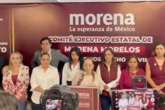 Morena respalda a gobernadora de Morelos y duda de alianza con PT