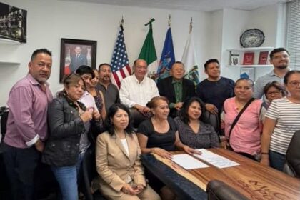 Puebla refuerza apoyo a migrantes con líderes en Nueva York