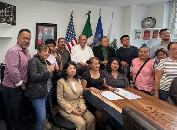 Puebla refuerza apoyo a migrantes con líderes en Nueva York