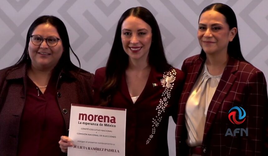 Morena nombra a Julieta Ramírez coordinadora en Baja California