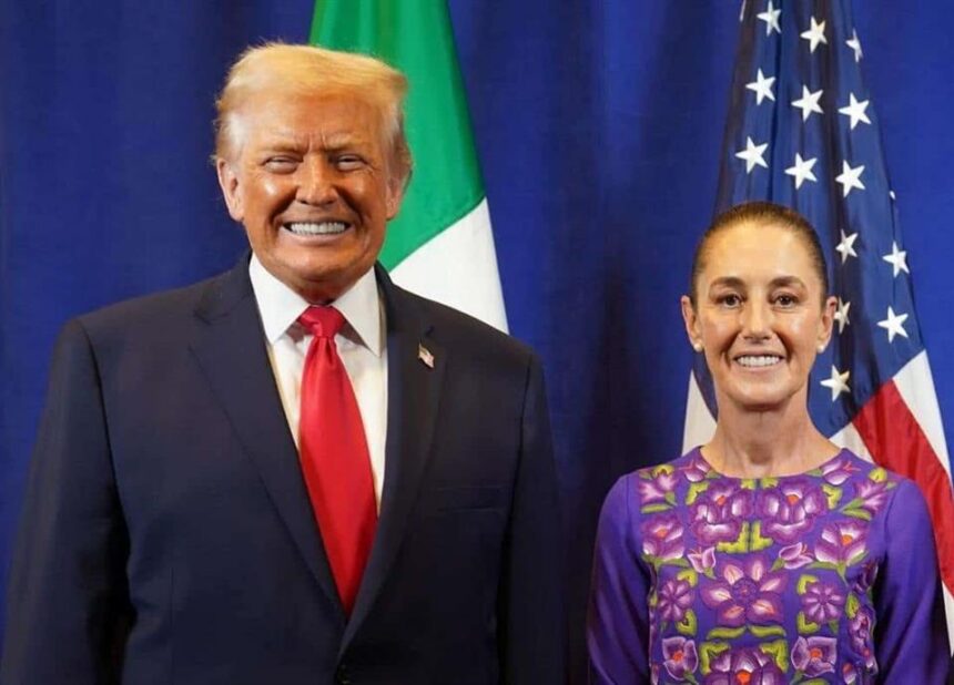 Sheinbaum y Trump dialogan sobre avances en negociación del T-MEC