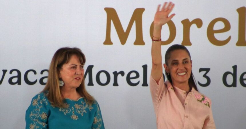 Sheinbaum anuncia plan integral de obras y salud en Morelos