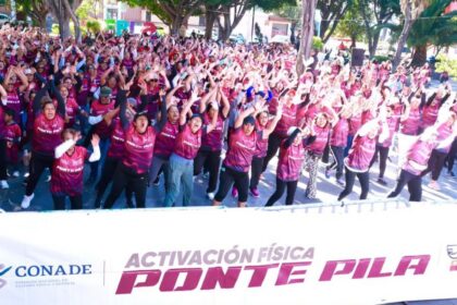 Puebla promueve activación física con el programa “Ponte Pila”