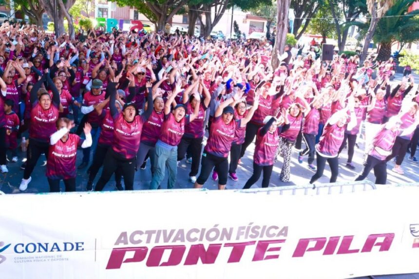 Puebla promueve activación física con el programa “Ponte Pila”
