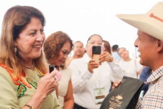 Margarita González Saravia rinde informe por dos años en Morelos